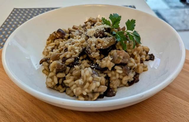 Vegan Mushroom Risotto